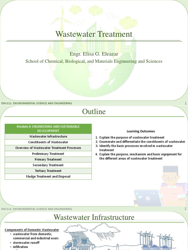06-Wastewater Treatment | PDF | Sewage Treatment | Wastewater