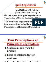 Principled Negotiation Basics