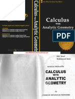Calculus Analytic Geometry S M Yusuf Solved