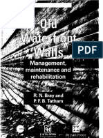 Waterfront Walls-management maintenance and rehabilitation