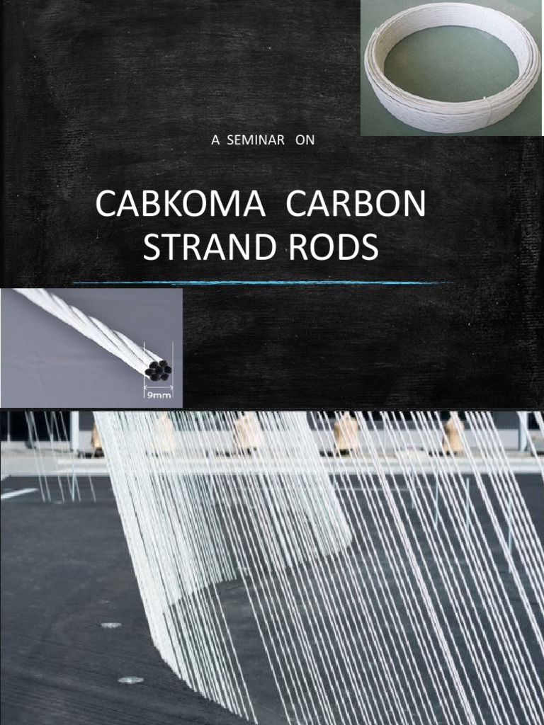 CABKOMA Carbon Strand Rods Overview | PDF | Composite Material | Fibers