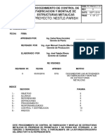 1.10 Procedimiento de Fabricacion y Montaje Nestle-Parish