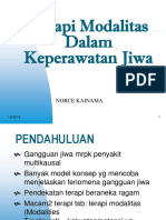 Terapi Modalitas Dalam Keperawatan Jiwa