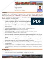 Curriculum Vitae - Hse: I. Summary