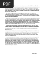 Ga Bar Compliant Against Alan Lowe in Withholding of Documents in The Civil Case and Violation of My Rights To A Speedy Trial in The Illegal Arrest by The Pooler PD