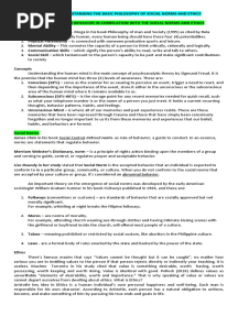 CHAPTER 1 and Chapter 2 THEORIES OF CRIME CAUSATION