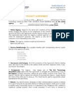 Project Agreement - TEMPLATE