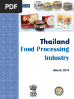 Thailand Food Processing Industry March 2014