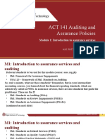 ACT 141-Module 1-Assurance Services
