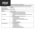 Computer Fundamentals and Programming