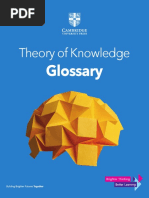 Tok Glossary