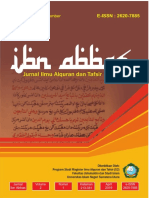 Jurnal Ilmu Al Qur'an Dan Tafsir