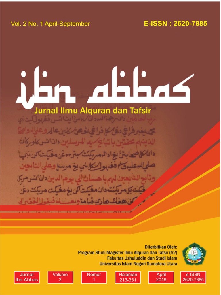 Jurnal Ilmu Al Qur'an Dan Tafsir | PDF