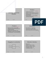 Uncertainty Monte Carlo Simulation