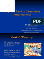 Properties of Dental Materials