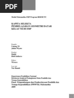 Download 15KapitaSelektaPembelajaranGeometriDatarKelasVIISMP1 by Sigit Rudiatwoko SN52617577 doc pdf