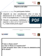 Rotafolios de Todas Las Sesiones Del Taller