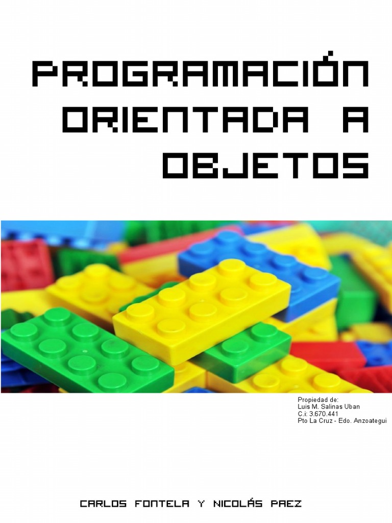 Guía de Programación Orientada a Objetos | PDF | Objeto (informática ...