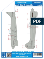 1-48 Tempest MK.V Stencils