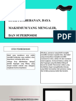 Bab 8 Efek Pembebanan, Daya Maksimum Yang Mengalir, Dan Superposisi