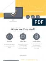 File transfer protocols for secure downloading and uploading