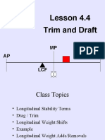 Lesson 4.4 Trim and Draft: FP AP LCF MP