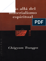 Chogyan Trungpa Mas Alla Del Materialismo Espiritual (1)