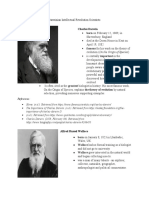 Darwinian Intellectual Revolution Scientists: Charles Darwin