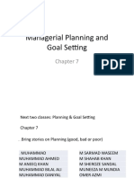 POM - 12 - 13 Managerial Planning and Goal Setting