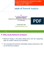 EE256 Network Analysis Lec-2&3