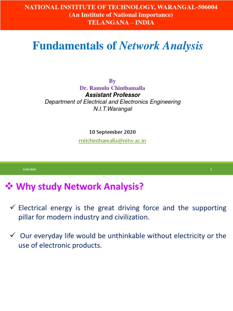 Fundamentals of Network Analysis | PDF | Electrical Network ...