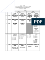 Jadual Waktu PDPR Februari