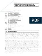 Understanding Canadian Federalism and Intergovernmental Relations