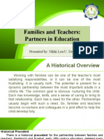 Families and Teachers Partnership in Education