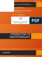 Introduction To Nanotechnology
