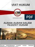 Materi Aliran Dalam Filsafat Hukum NuruddinHady