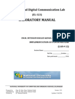 Laboratory Manual: Analogue and Digital Communication Lab