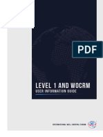 Level 1 and Wocrm: User Information Guide