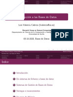 UnivSevilla 1. Introducción a Bases de Datos, Bases de Datos Relacionales y Diseño de Bases de Datos (2020)_PPT