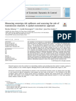 Journal of Economic Dynamics & Control: Nicolas Debarsy, Cyrille Dossougoin, Cem Ertur, Jean-Yves Gnabo