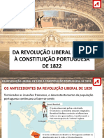 Aenvt617 Da Revolucao Liberal 1820 Constituicao 1822