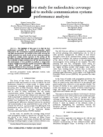 Radioelectric Coverage Models