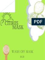 Citrus Mask