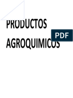 Productos Agroquimicos PDF