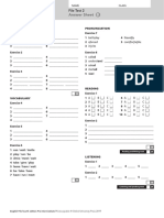 EF4e Pre-Int File Test 2B Answer Sheet