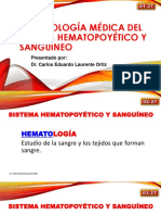 Terminología Médica Del Sistema Hematopoyético y Sanguíneo