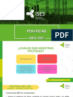 Políticas: ISES 2021