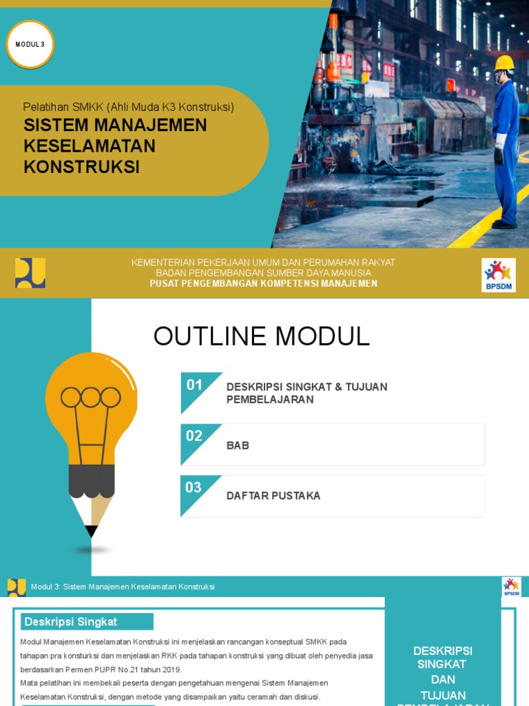 Pelatihan Sistem Manajemen Keselamatan Konstruksi | PDF