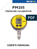 User'S Manual: Pressure Calibrator