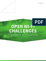 Open Wi-Fi Challenges: For Public Institutions